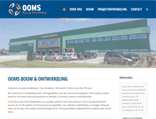 Tablet Screenshot of oomsbouw.nl